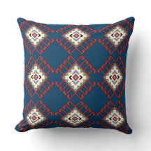 Ethnic Anatolian Design Throw Pillow