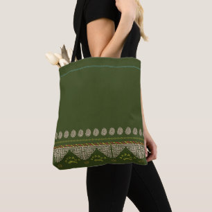 Ethnic and Cultural Tribal Pattern   Boho Cultural Tote Bag
