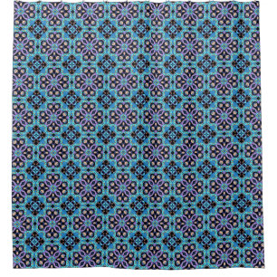 ethnic Arabic oriental ornament vintage oriental Shower Curtain