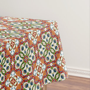 ethnic Arabic oriental ornament vintage Tablecloth