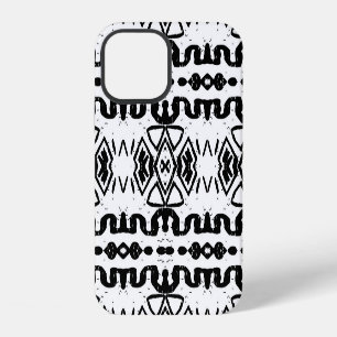 Ethnic Aztec, Vintage Striped Pattern. iPhone 12 Case