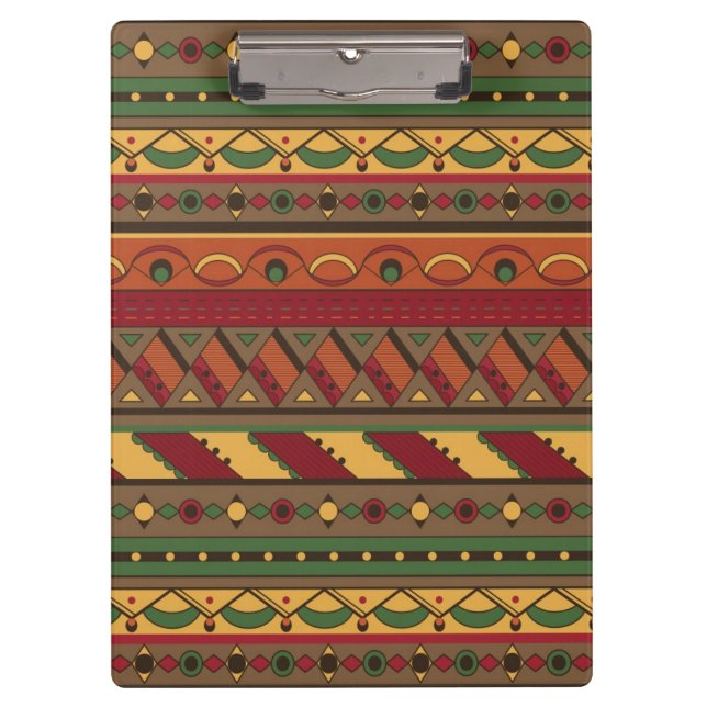 Ethnic background clipboard (Front)
