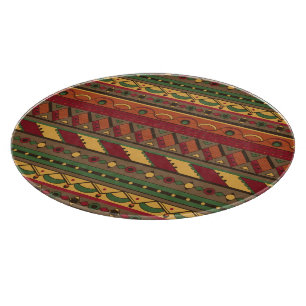 Ethnic background cutting board