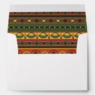 Ethnic background envelope
