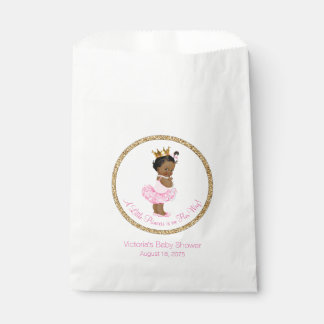 Ethnic Ballerina Princess Girl Baby Shower Favour Bags