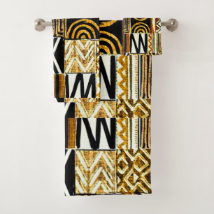 Ethnic Bath Towel Set