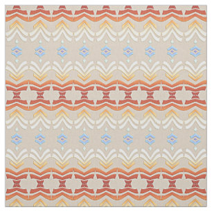 ethnic bohemian style geometric pattern. fabric