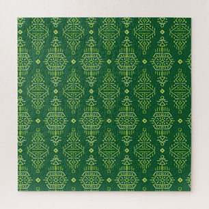 Ethnic Boho: Creative Tribal Seamless. Jigsaw Puzzle