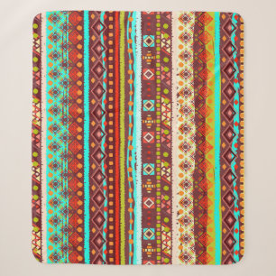 Ethnic boho seamless pattern. Tribal art print. Ba Sherpa Blanket
