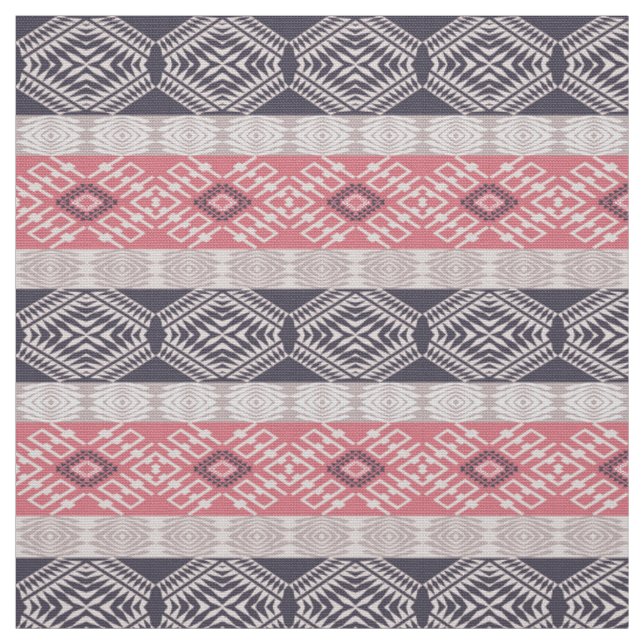 ethnic boho style geometric pattern fabric (Swatch)