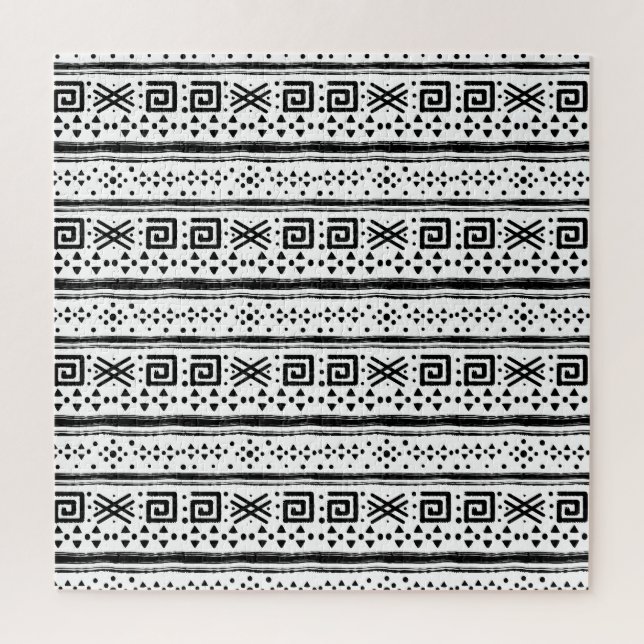 Ethnic Boho Tribal Art Print Jigsaw Puzzle (Vertical)