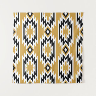 Ethnic boho: vintage geometric pattern. tapestry