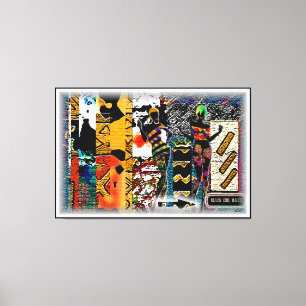 Ethnic  canvas print