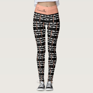 Ethnic, Cute and Magical art African Pattern  Leggings