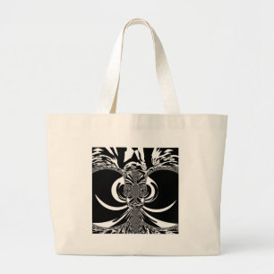 Ethnic Design Large Tote Bag