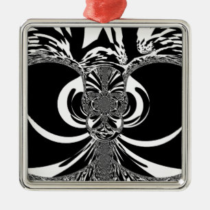 Ethnic Design Metal Tree Decoration