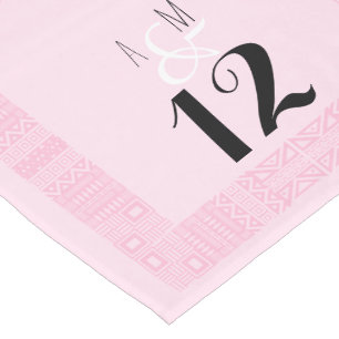 Ethnic Design Personalised Wedding Table Runner 2