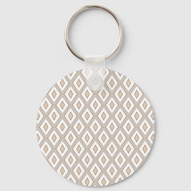 Ethnic diamonds keychain (Front)
