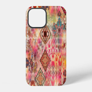 Ethnic Digital Abstract Seamless Pattern iPhone 12 Case