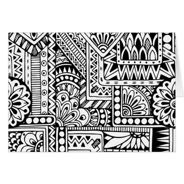 Ethnic Doodle (Front Horizontal)