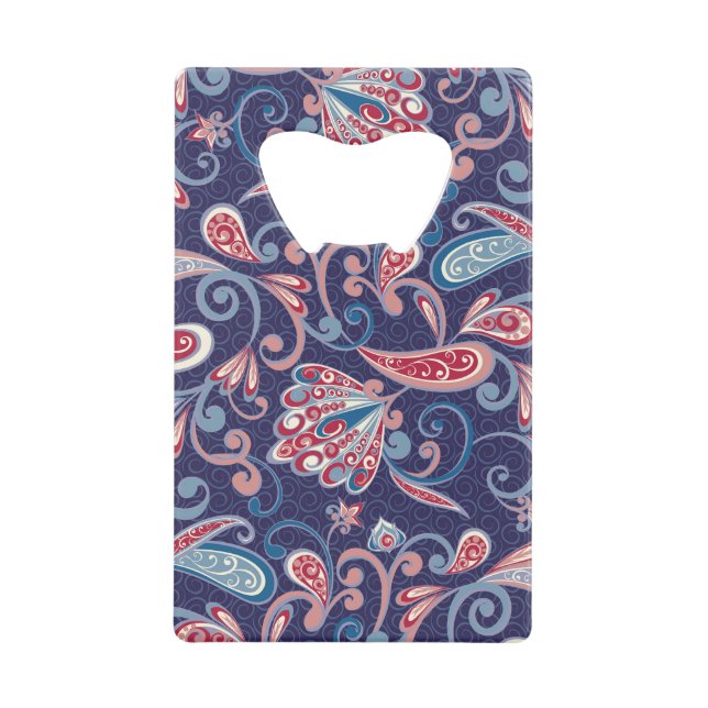Ethnic Floral: Abstract Oriental Seamless. (Front)