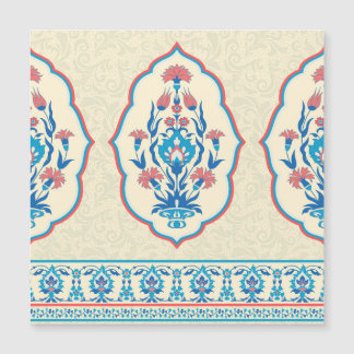 Ethnic Floral Fabric: Seamless Elegance