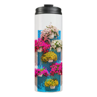 Ethnic Floral: Garden Wall Thermal Tumbler