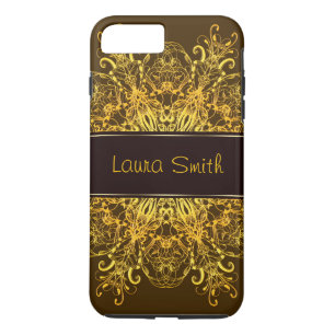 Ethnic floral mandala. iPhone case