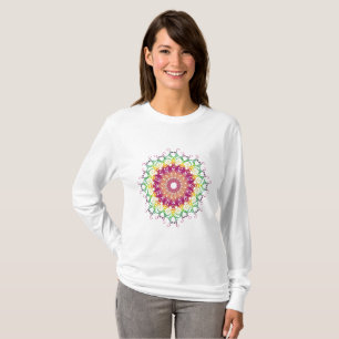 ethnic floral mandala. T-Shirt