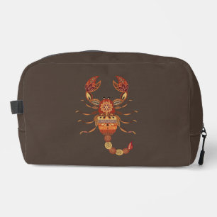 Ethnic Floral Scorpion Dopp Kit