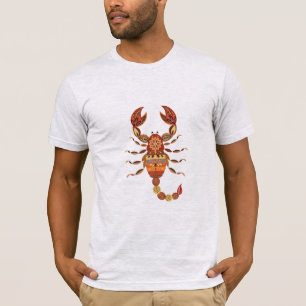Ethnic Floral Scorpion T-Shirt