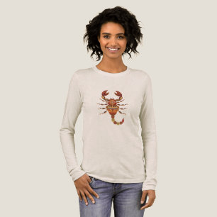 Ethnic Floral Scorpion Tri-Blend Shirt