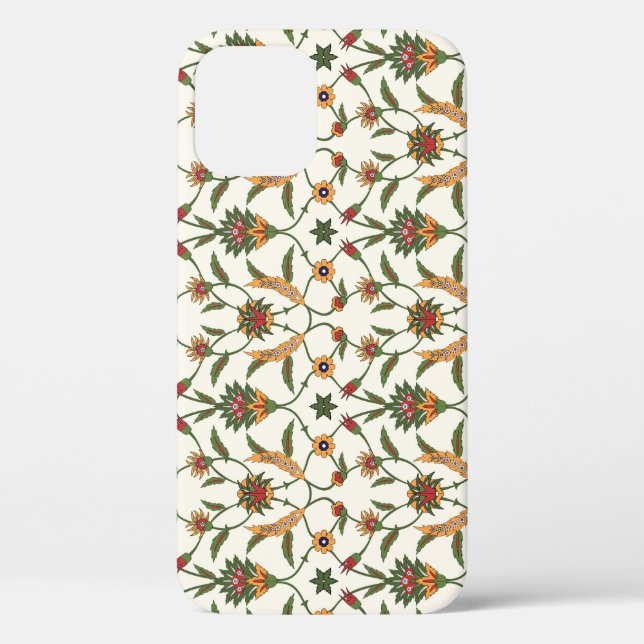 Ethnic Floral: Stylish Seamless Ornament. Case-Mate iPhone Case (Back)