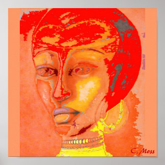 "Ethnic Funk" Canvas print