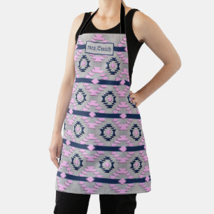 Ethnic geometric pattern. apron