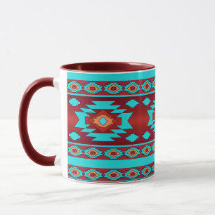 Ethnic geometric pattern. mug
