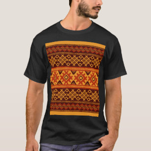 Ethnic geometric, traditional folk pattern. T-Shirt