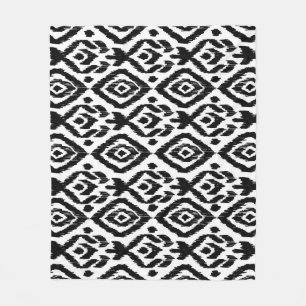 Ethnic hand-drawn, wrapping print pattern. fleece blanket