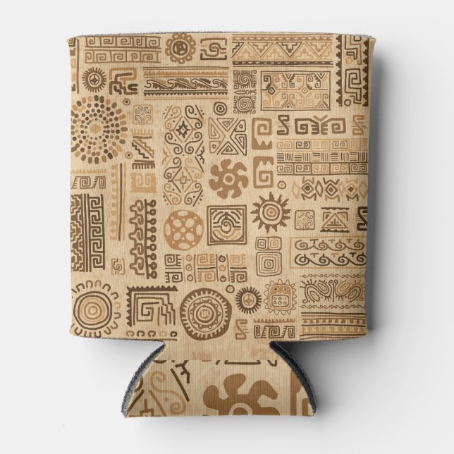 Ethnic Handmade: Ornamental Design Pattern Can Cooler (Front)