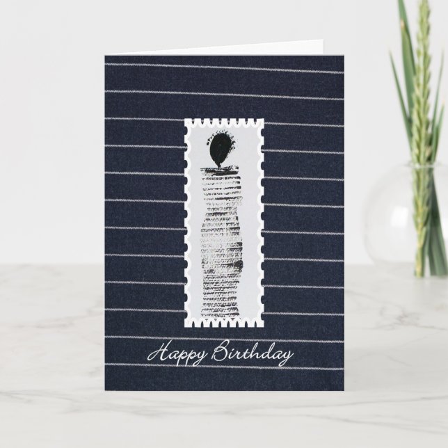 Ethnic Happy Birthday Card (Front)