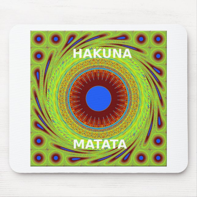 Ethnic Have a Nice Day and a Better Night Mouse Pad (Front)