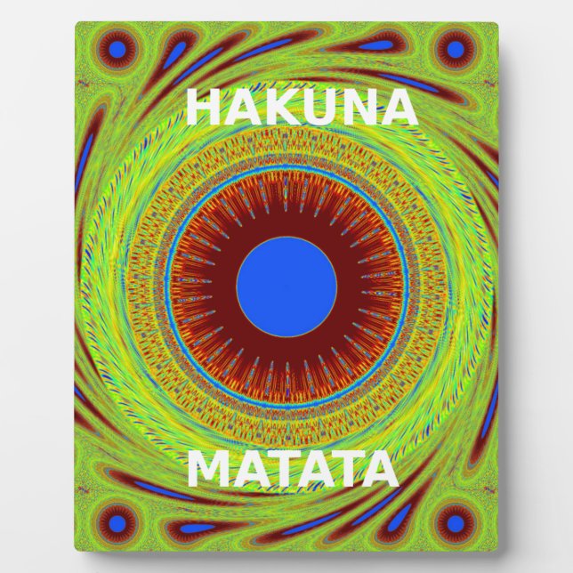 Ethnic Have a Nice Day and a Better Night Plaque (Front)