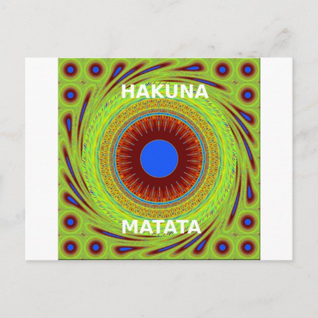 Ethnic Have a Nice Day and a Better Night Postcard (Front)