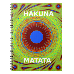 Ethnic Have a Nice Day and a Better Night Spiral Notebook