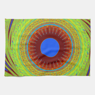 Ethnic Have a Nice Day and a Better Night Tea Towel