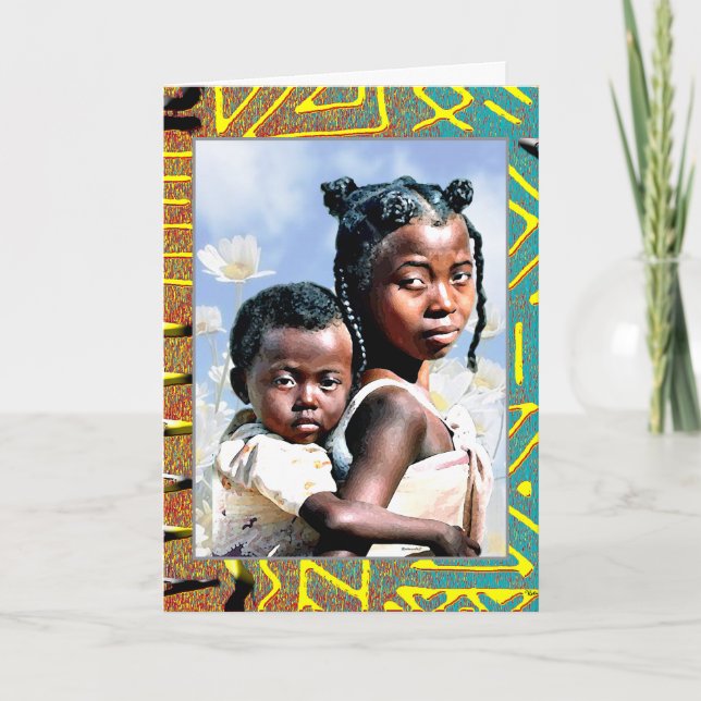 Ethnic Holiday Card (Front)