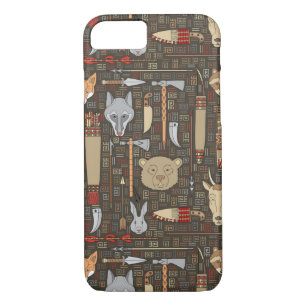 Ethnic Hunting Pattern Case-Mate iPhone Case