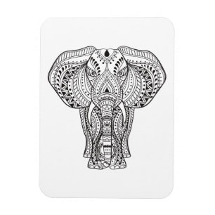 Ethnic Indian Elephant Magnet