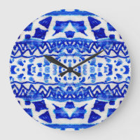 Ethnic Indigo Arrow Native Patterns