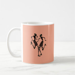 Ethnic, Kenyan African Art, Carnival Dance  Coffee Mug